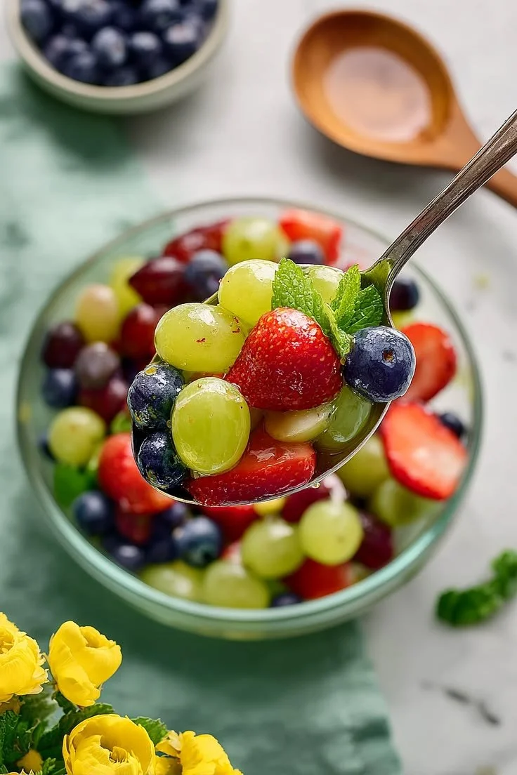 Fruit Salad with Lemon Dressing