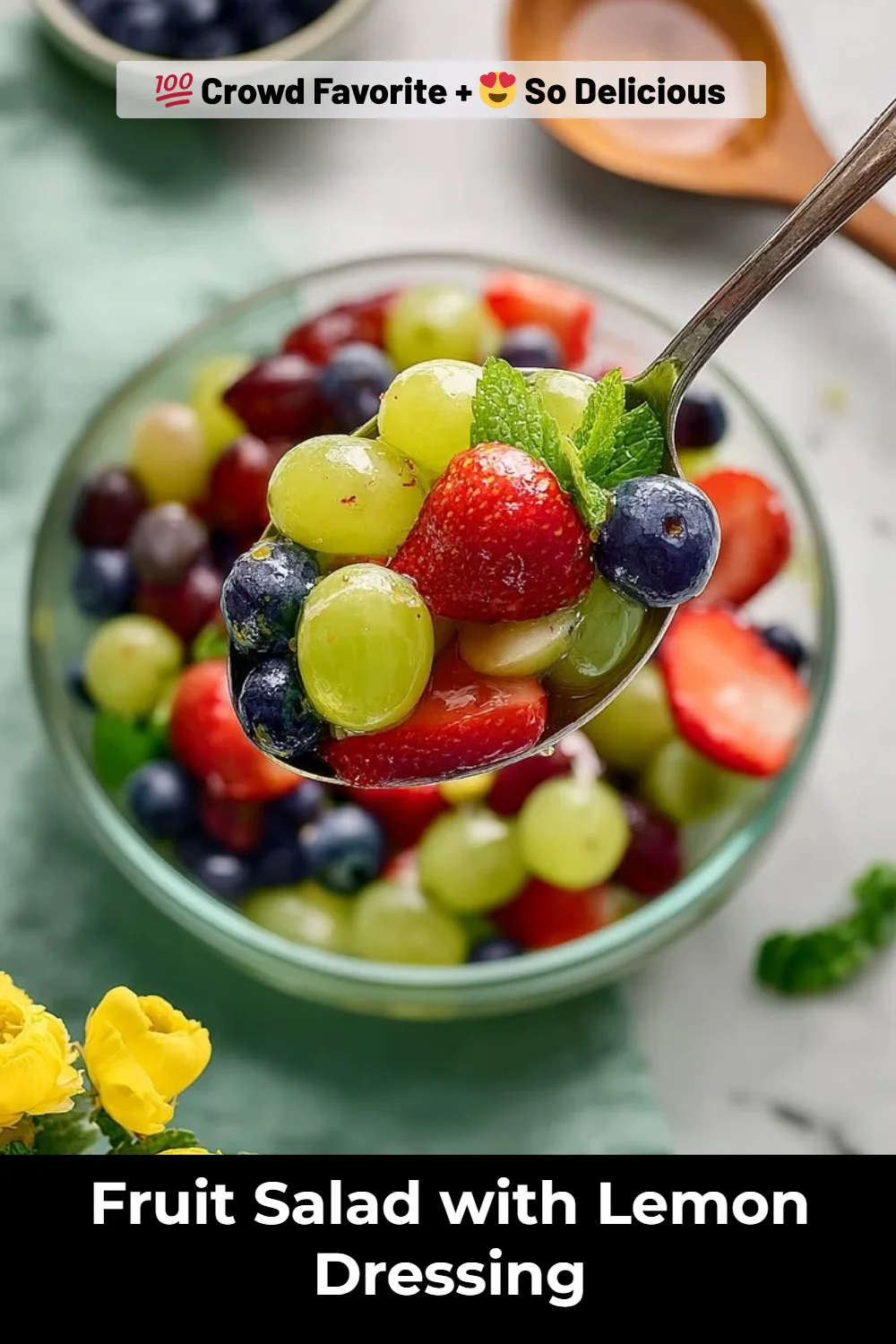 Fruit Salad with Lemon Dressing