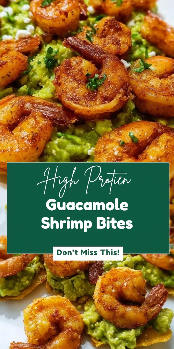 Guacamole Shrimp Bites