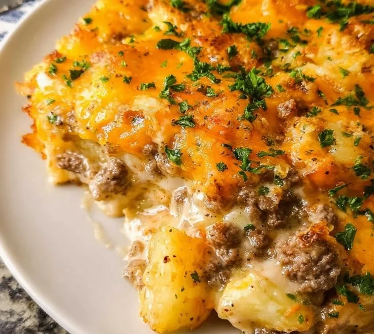 Hamburger Hashbrown Casserole