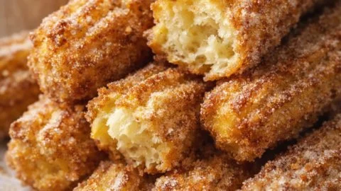 Homemade Churros Without Machine
