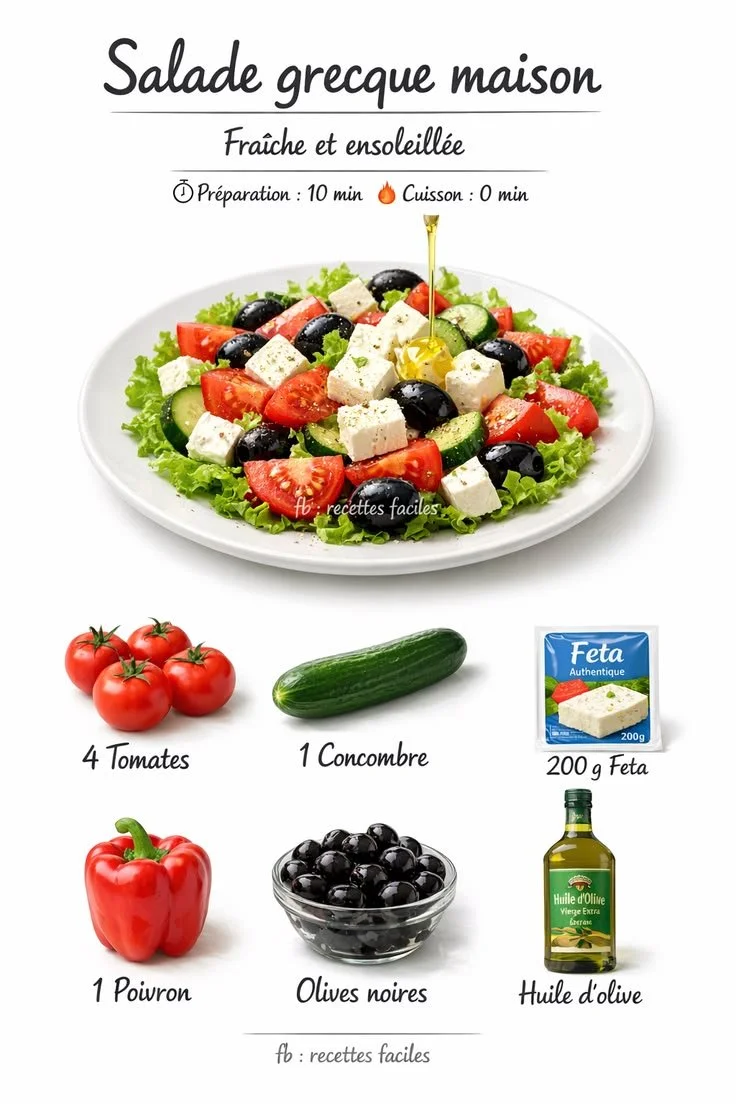 Homemade Greek Salad