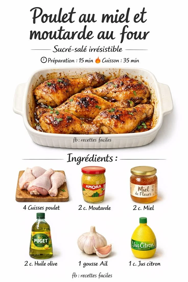 Honey and Mustard Baked Chicken