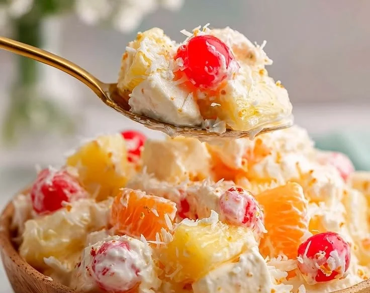 Irresistible Ambrosia Fruit Salad