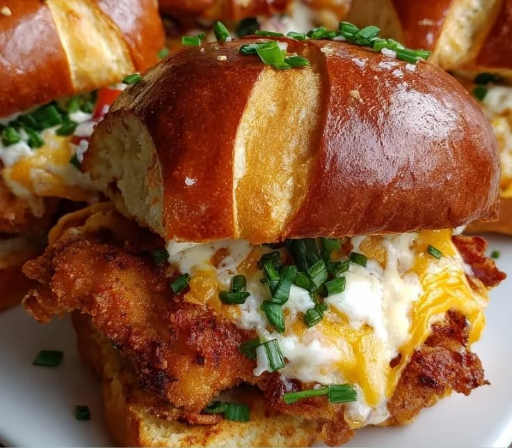 Jalapeño Ranch Chicken Sliders