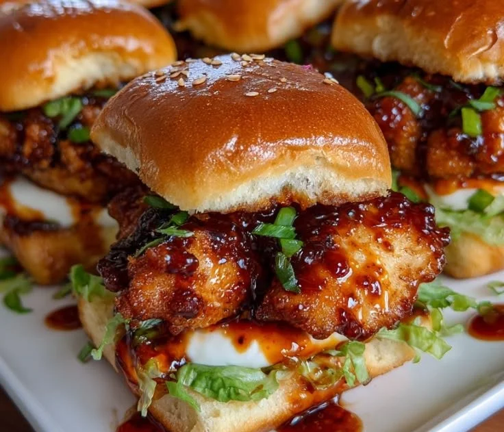 Jimmy's Bang Bang Chicken Sliders