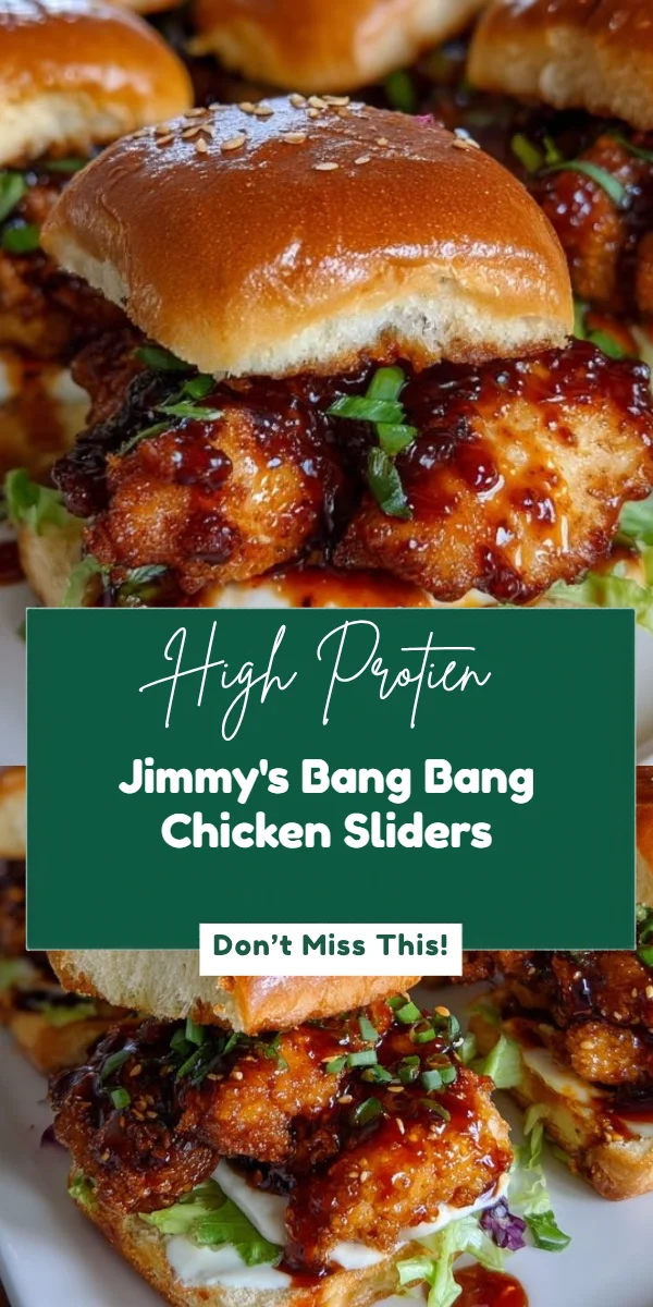 Jimmy's Bang Bang Chicken Sliders