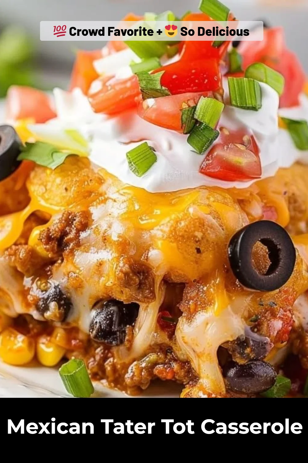 Mexican Tater Tot Casserole
