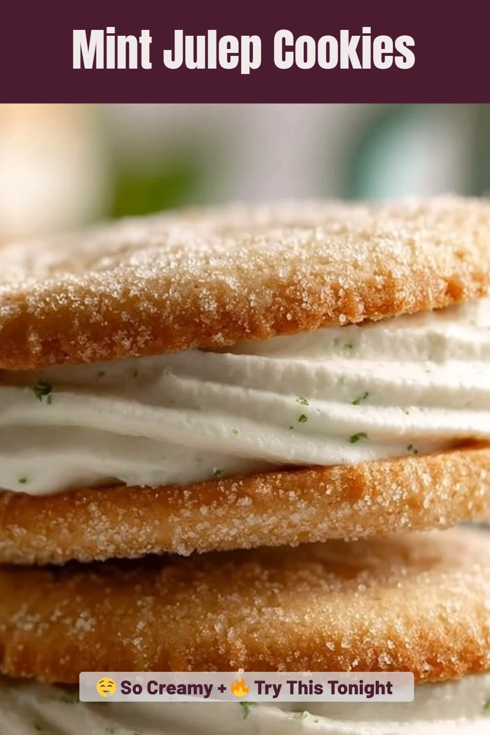 Mint Julep Cookies