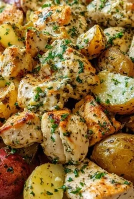 One Pan Ranch Chicken and Potatoes dish served on a plate