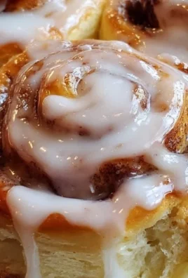 Soft and fluffy cinnamon rolls prepared overnight, fresh out of the oven