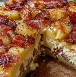 Quiche tatin délicieuse avec légumes et pâte dorée