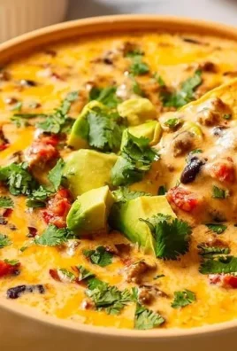 Quick Campfire Queso Dip recipe with melted cheese and spices