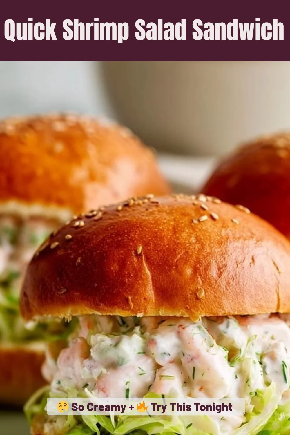 Quick Shrimp Salad Sandwich