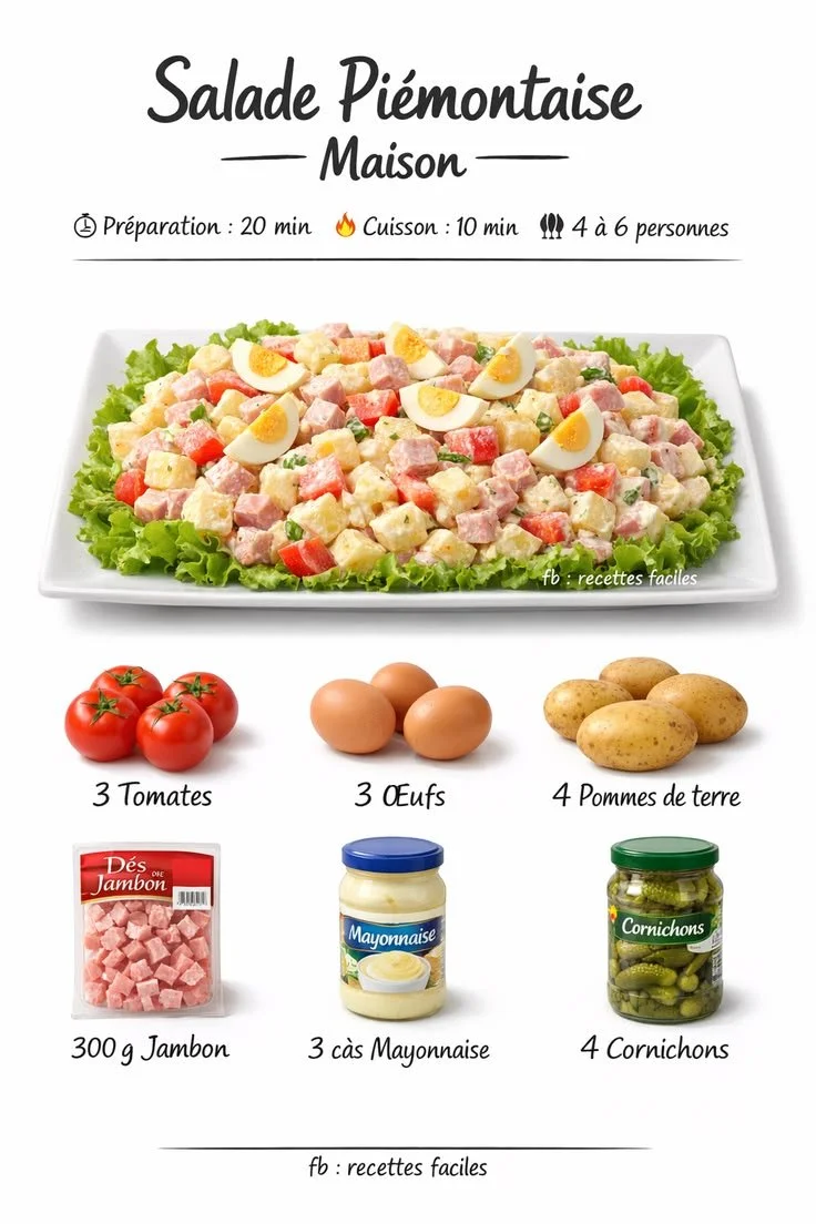 Salade Piémontaise Maison