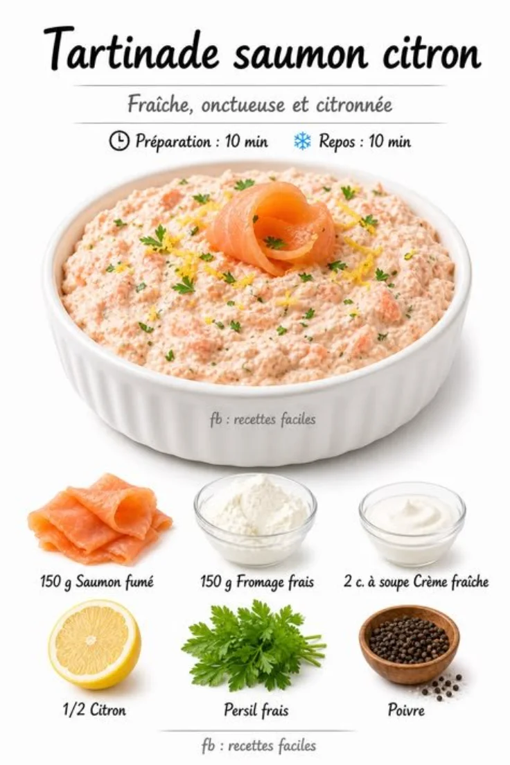 Salmon Lemon Spread