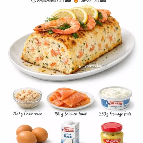 Savory Log showcasing vibrant ingredients and ocean flavors for a gourmet dish.