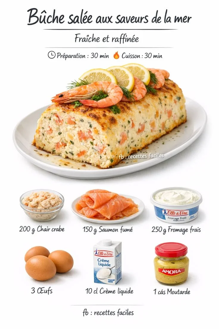 Savory Log with Ocean Flavors