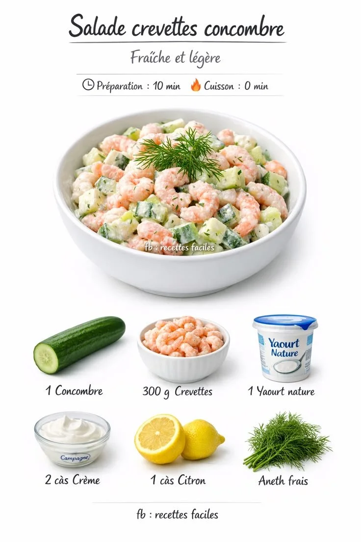Shrimp and Cucumber Salad