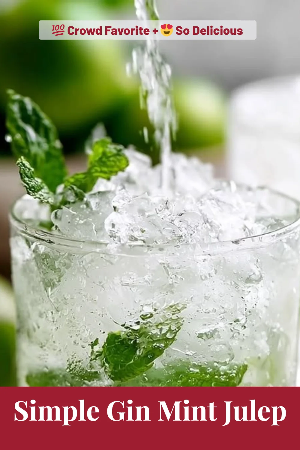 Simple Gin Mint Julep