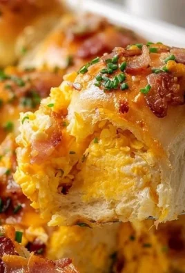 Simple Hawaiian Roll Breakfast Sliders served on a plate with toppings.