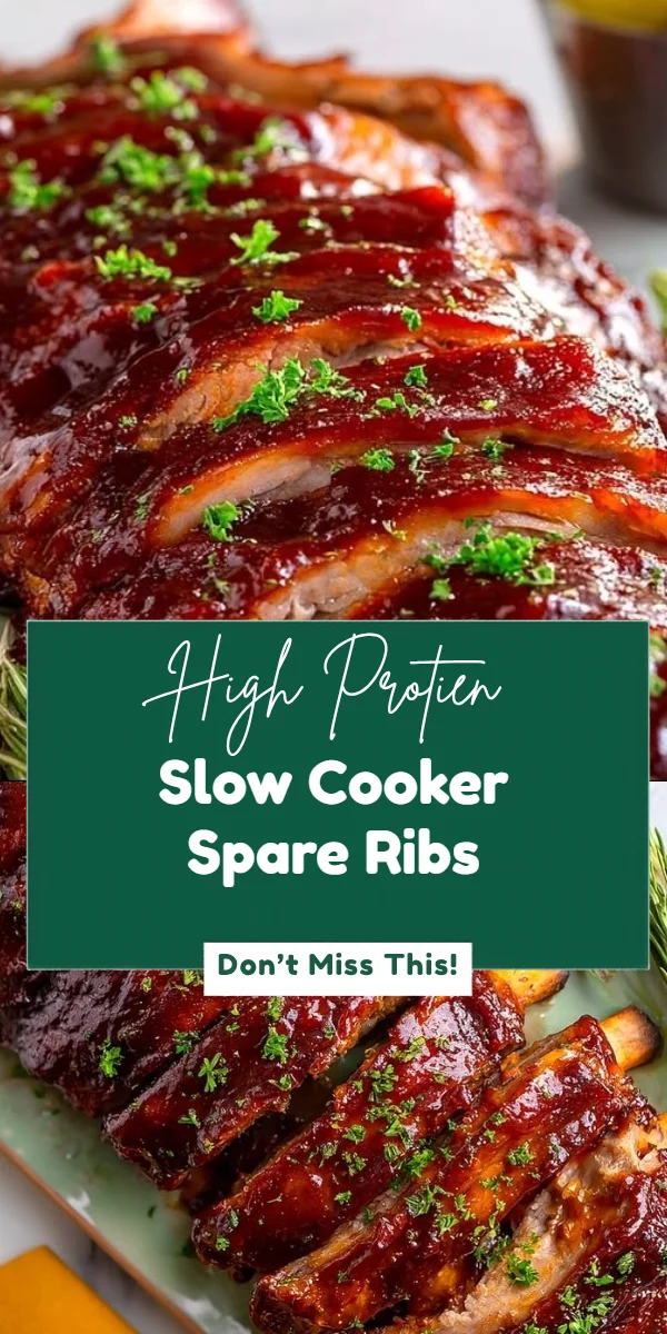 Slow Cooker Spare Ribs