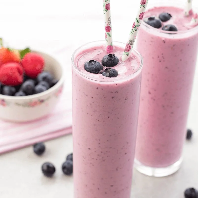 Smoothie aux Trois Baies