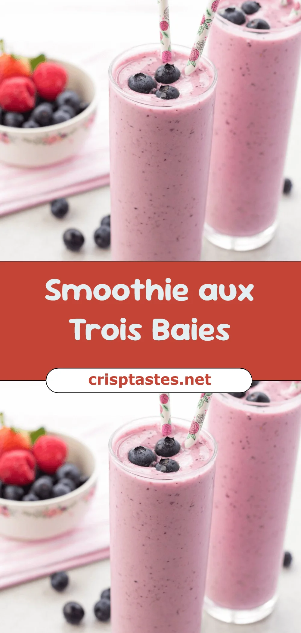 Smoothie aux Trois Baies