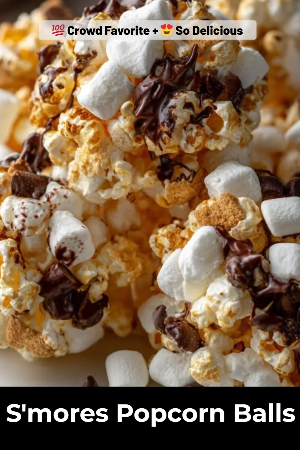 S'mores Popcorn Balls