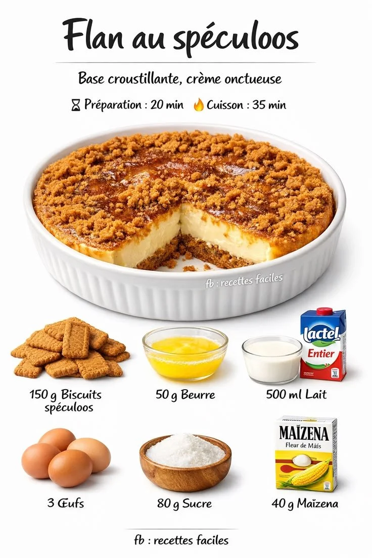 Speculoos Flan