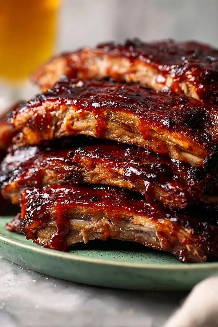 Sticky Oven Baked BBQ Spare Ribs