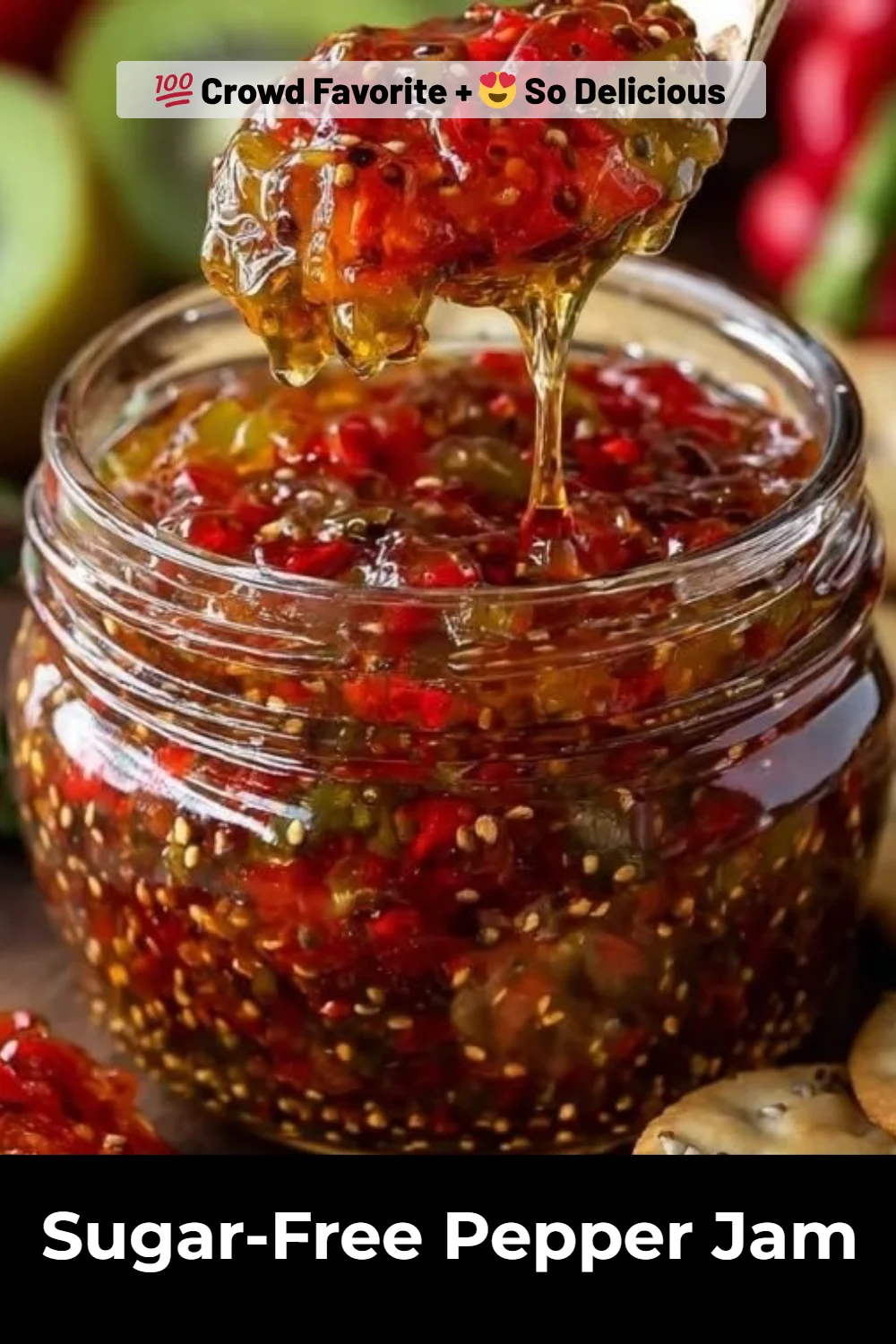 Sugar-Free Pepper Jam