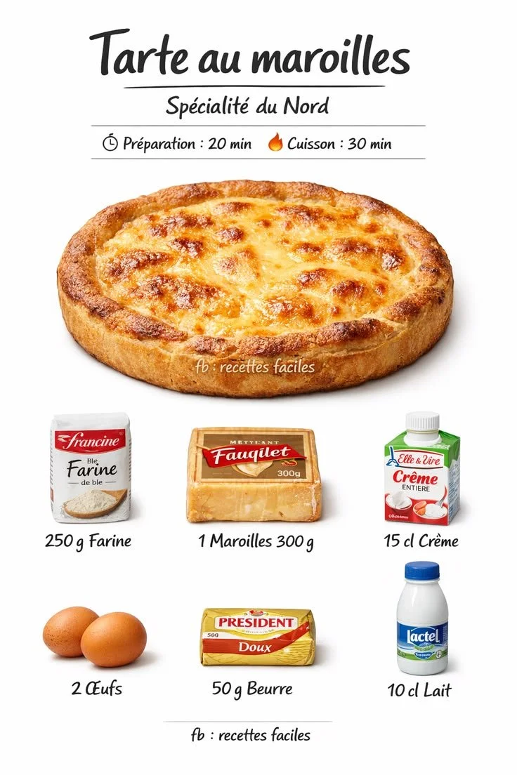 Tarte au Maroilles
