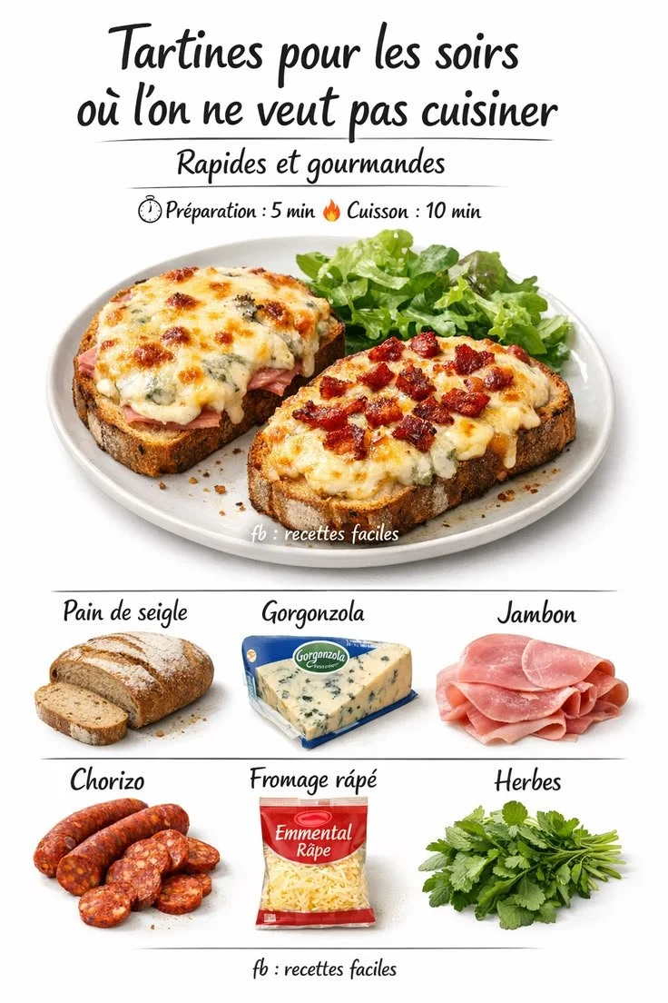 Toast for nights when you don't want to cook