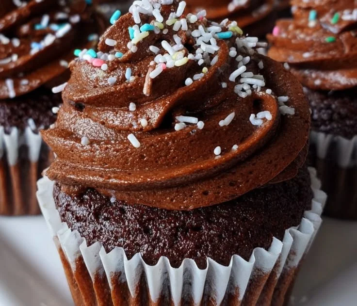 Ultimate Double Chocolate Cupcakes