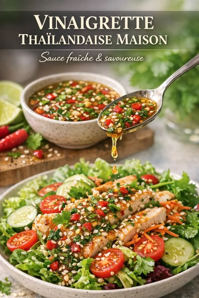 Vinaigrette thaïlandaise maison