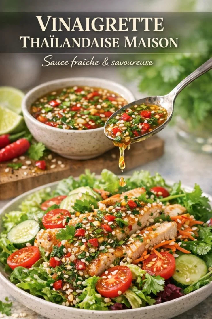 Vinaigrette thaïlandaise maison